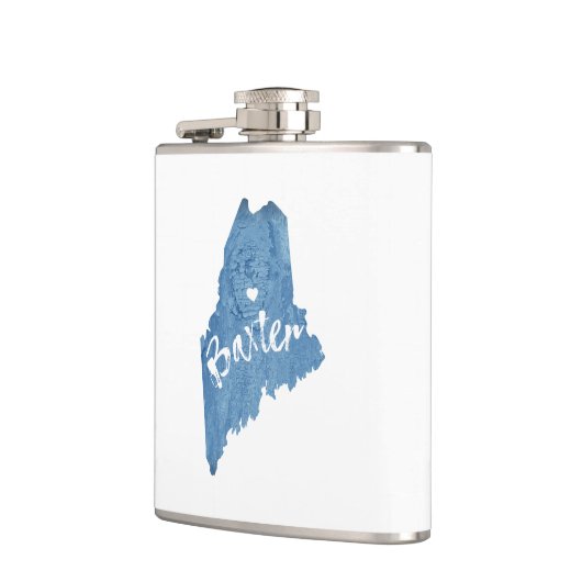 Baxter State Park Maine Wood Graan Heupfles (Links)