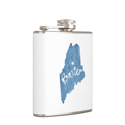 Baxter State Park Maine Wood Graan Heupfles (Rechts)