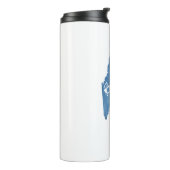 Baxter State Park Maine Wood Graan Thermosbeker (Gedraaid links)