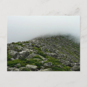 Baxter State Park met Mist, Maine Briefkaart