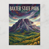 Baxter State Park VS Briefkaart (Voorkant)