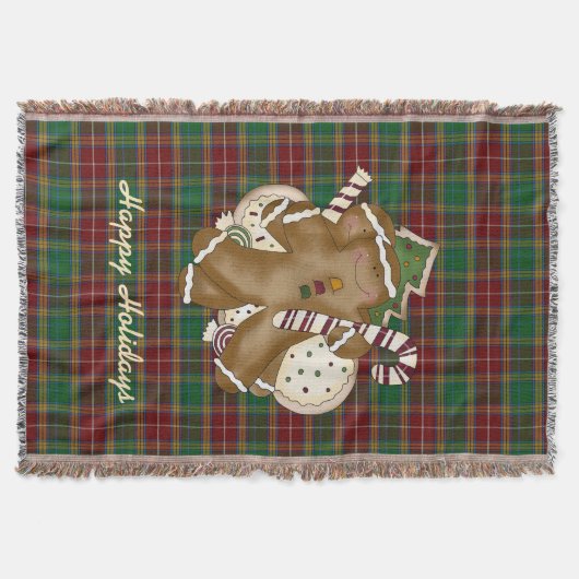 Baxter Tartan Holiday Pset Blanket Deken (Voorkant)