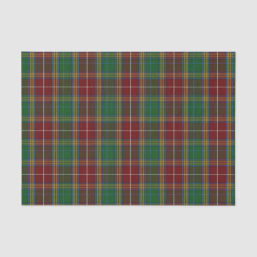 Baxter Tartan Pset Tissue Paper Tissuepapier (Voorkant)
