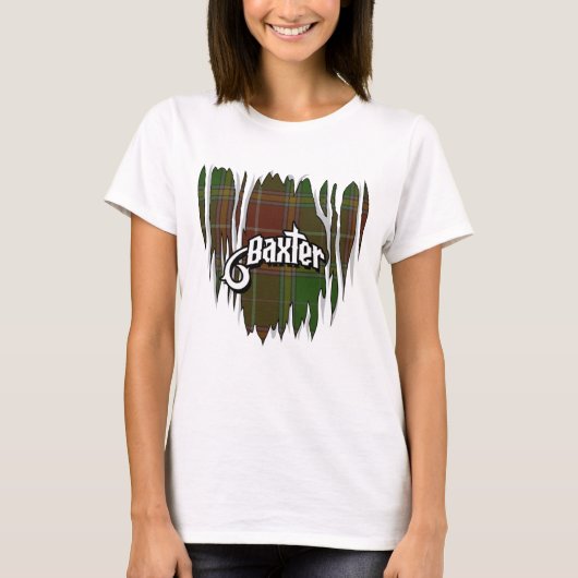 Baxter Tartan T-shirt (Voorkant)