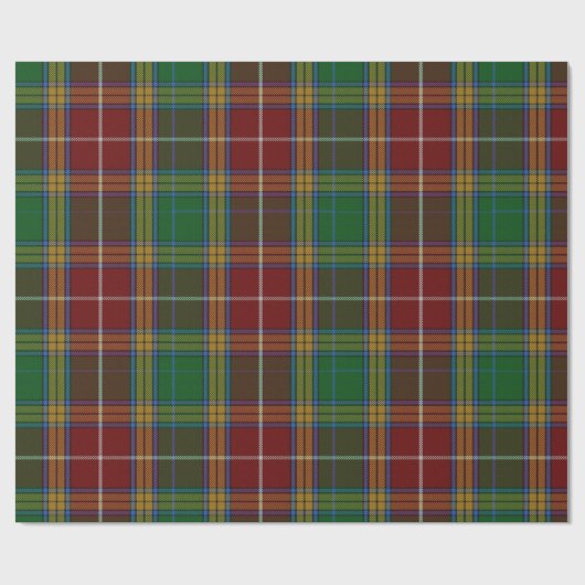 Baxter Tartan Wrapping Paper Cadeaupapier (Vlak)