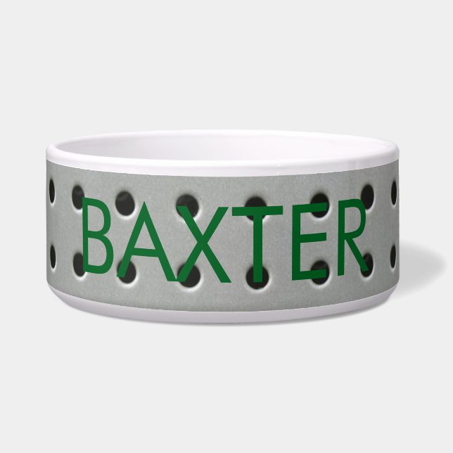 BAXTER Textured Pet Bowl Voerbakje (Voorkant)