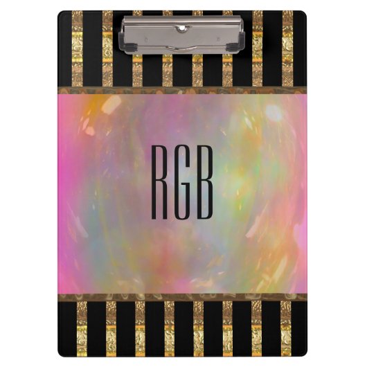 Baxterhayes Beauful Monogram Klembord (Voorkant)