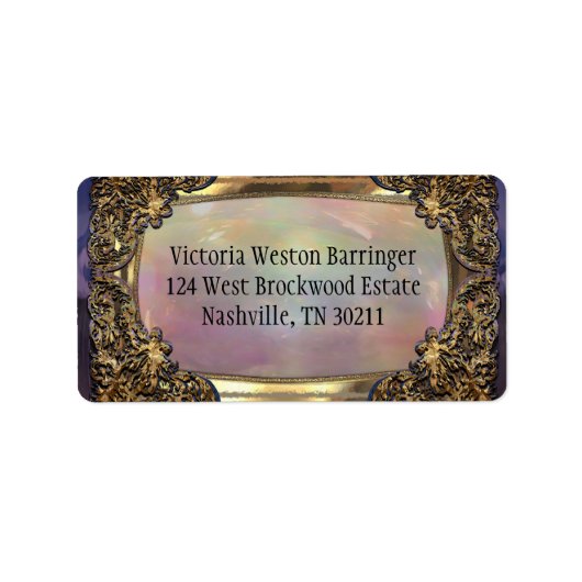 Baxterly's Elegant Pearl Etiket (Voorkant)