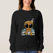 bay alien space aliens cute ufo trui (Voorkant)