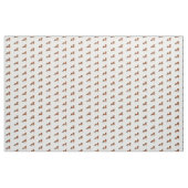 Bay American Saddlebred Horse Fabric Stof (Yard (91,4 cm))