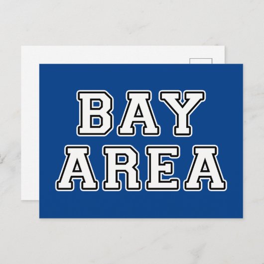 Bay Area Briefkaart (Voorkant / Achterkant)