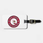 Bay Area California Bagagelabel (Voorkant horizontaal)