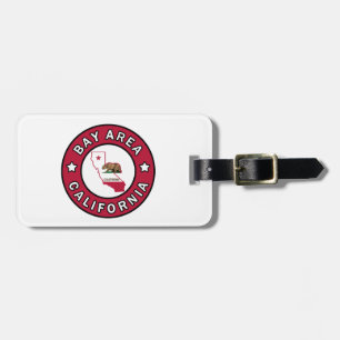 Bay Area California Bagagelabel
