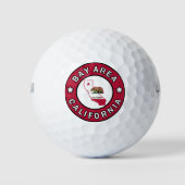 Bay Area California Golfballen (Voorkant)