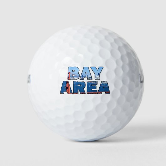 Bay Area California Golfballen (Voorkant)