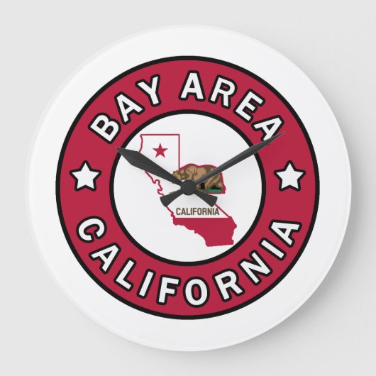 Bay Area California Grote Klok (Voorkant)
