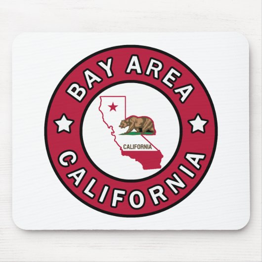 Bay Area California Muismat (Voorkant)