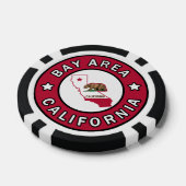 Bay Area California Pokerchips (Enkel)