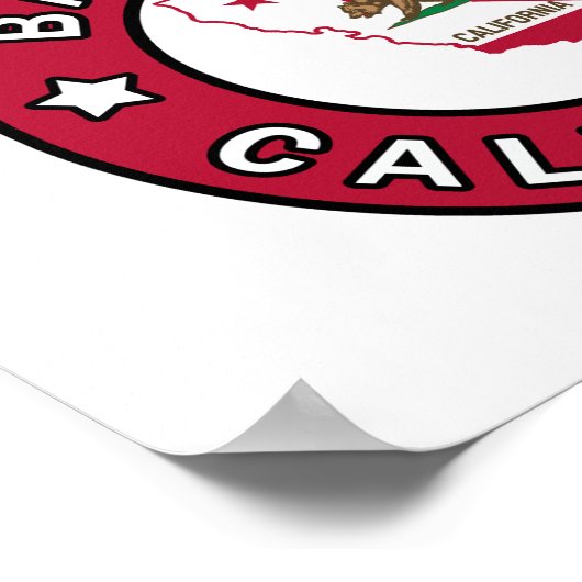 Bay Area California Poster (Hoek)