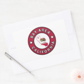 Bay Area California Rechthoekige Sticker (Envelop)