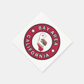 Bay Area California Servetten (Hoek)