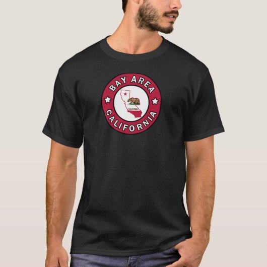 Bay Area California T-shirt (Voorkant)