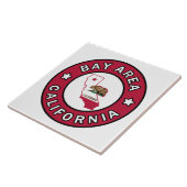 Bay Area California Tegeltje (Zijkant)