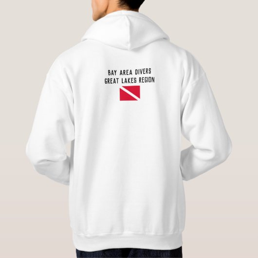 Bay Area Divers - Great Lakes Region - Hoodie (Achterkant)