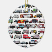 Bay Area Graffiti Trucks Keramisch Ornament (Links)