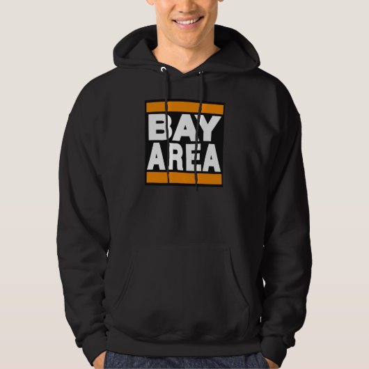 Bay Area Oranje Hoodie (Voorkant)