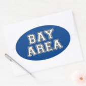 Bay Area Ovale Sticker (Envelop)