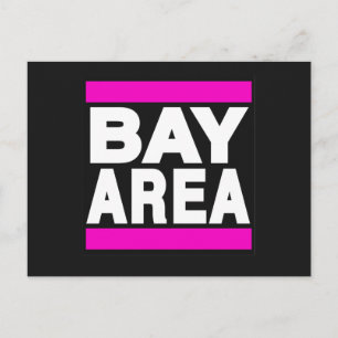 Bay Area Pink Briefkaart