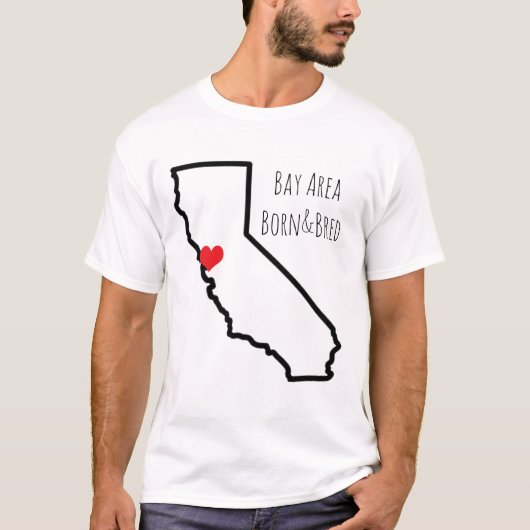 Bay Area Proud T-shirt (Voorkant)