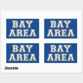 Bay Area Rechthoekige Sticker (Vel)