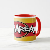 Bay Area Red en Gold Mok (Voorkant rechts)