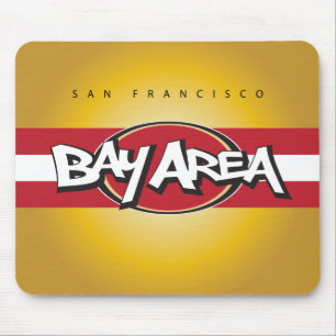 Bay Area Red en Gold Muismat