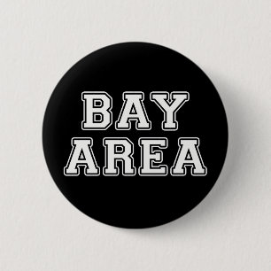 Bay Area Ronde Button 5,7 Cm