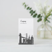 Bay Area Visitekaartje (Staand voorkant)