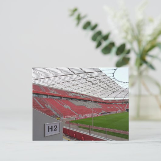 Bay Arena - Leverkusen Briefkaart (Staand voorkant)