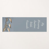 Bay Birds Sandpipers Quote Yoga Mat (Voorkant (horizontaal))
