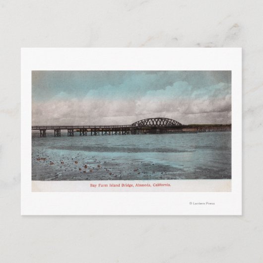Bay Boerderij Island BridgeAlameda, CA Briefkaart (Voorkant)
