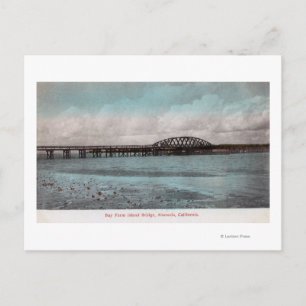 Bay Boerderij Island BridgeAlameda, CA Briefkaart