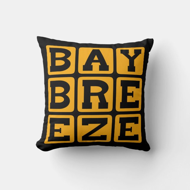 Bay Breeze, gemengde cocktail Kussen (Voorkant)