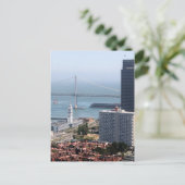 Bay Bridge Briefkaart (Staand voorkant)