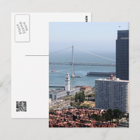 Bay Bridge Briefkaart (Voorkant / Achterkant)