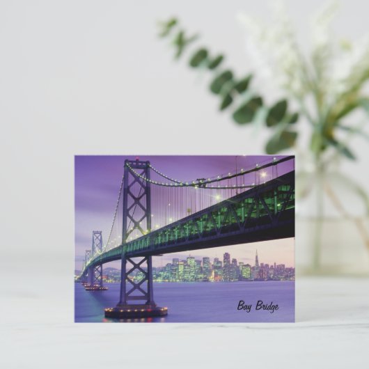 Bay Bridge Briefkaart (Staand voorkant)