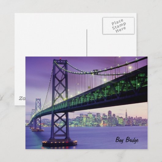 Bay Bridge Briefkaart (Voorkant / Achterkant)