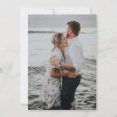 Bay Bridge Foto opslaan Datum Save The Date (Achterkant)