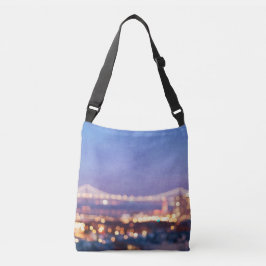 Bay Bridge Glow San Francisco Fototas Crossbody Tas