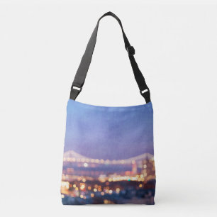 Bay Bridge Glow San Francisco Fototas Crossbody Tas